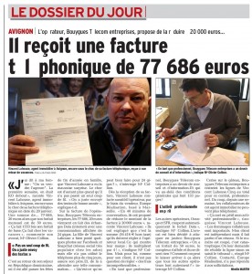 Article Vaucluse Matin