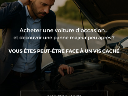 Avez-vous acheté un véhicule avec un vice caché ?