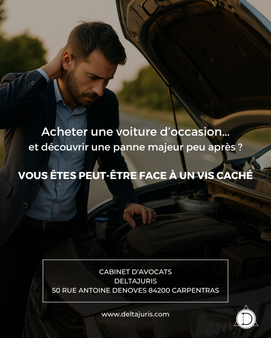 Avez-vous acheté un véhicule avec un vice caché ?